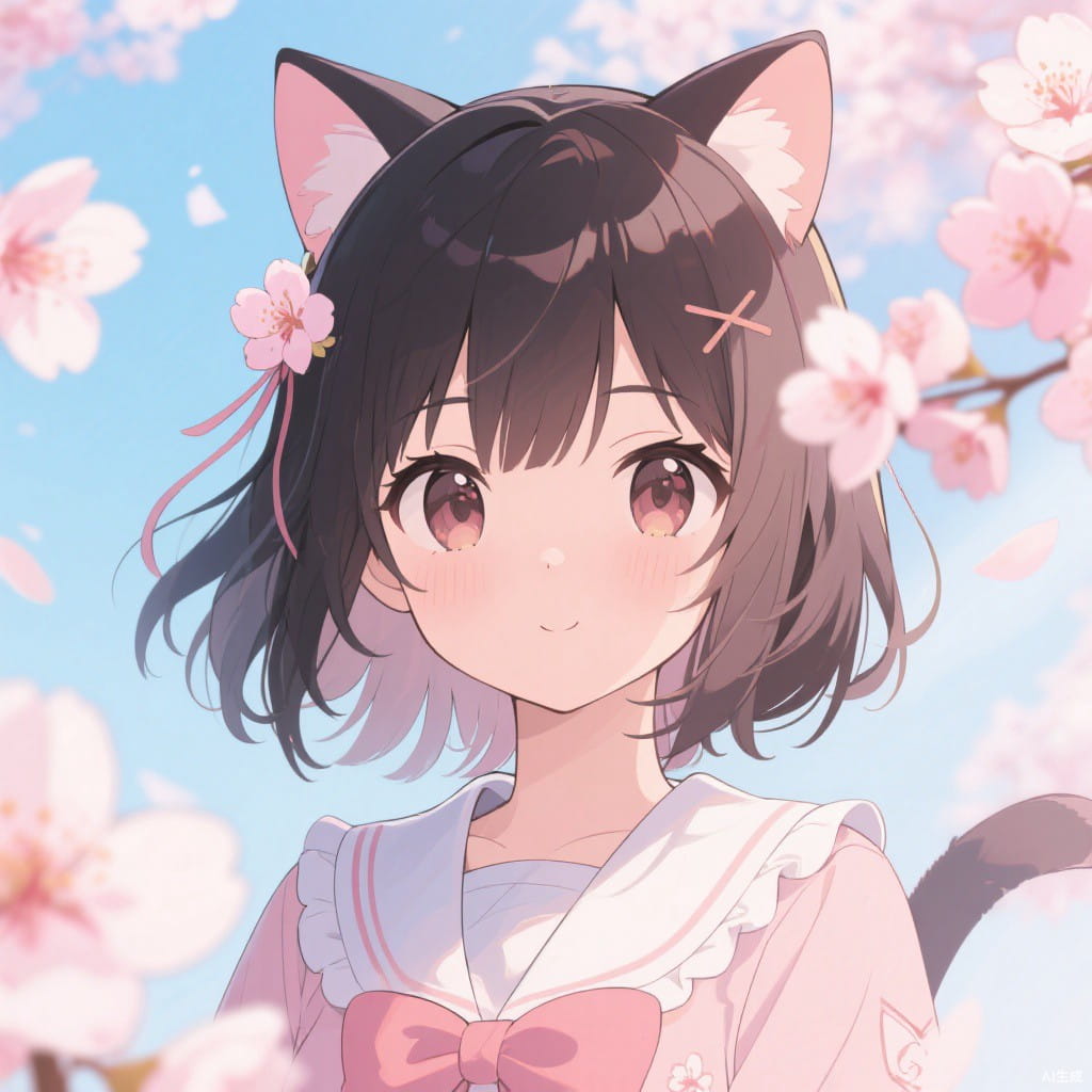 动漫猫耳女孩